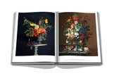 Assouline Flowers: Art & Bouquets decorative book featuring vibrant floral artwork and bouquet photography.
