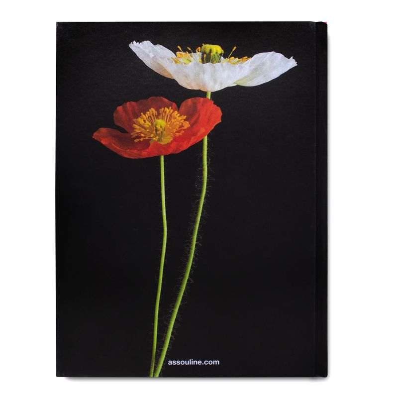 Assouline Flowers: Art & Bouquets decor book featuring vibrant floral artwork and bouquet photography on the cover.