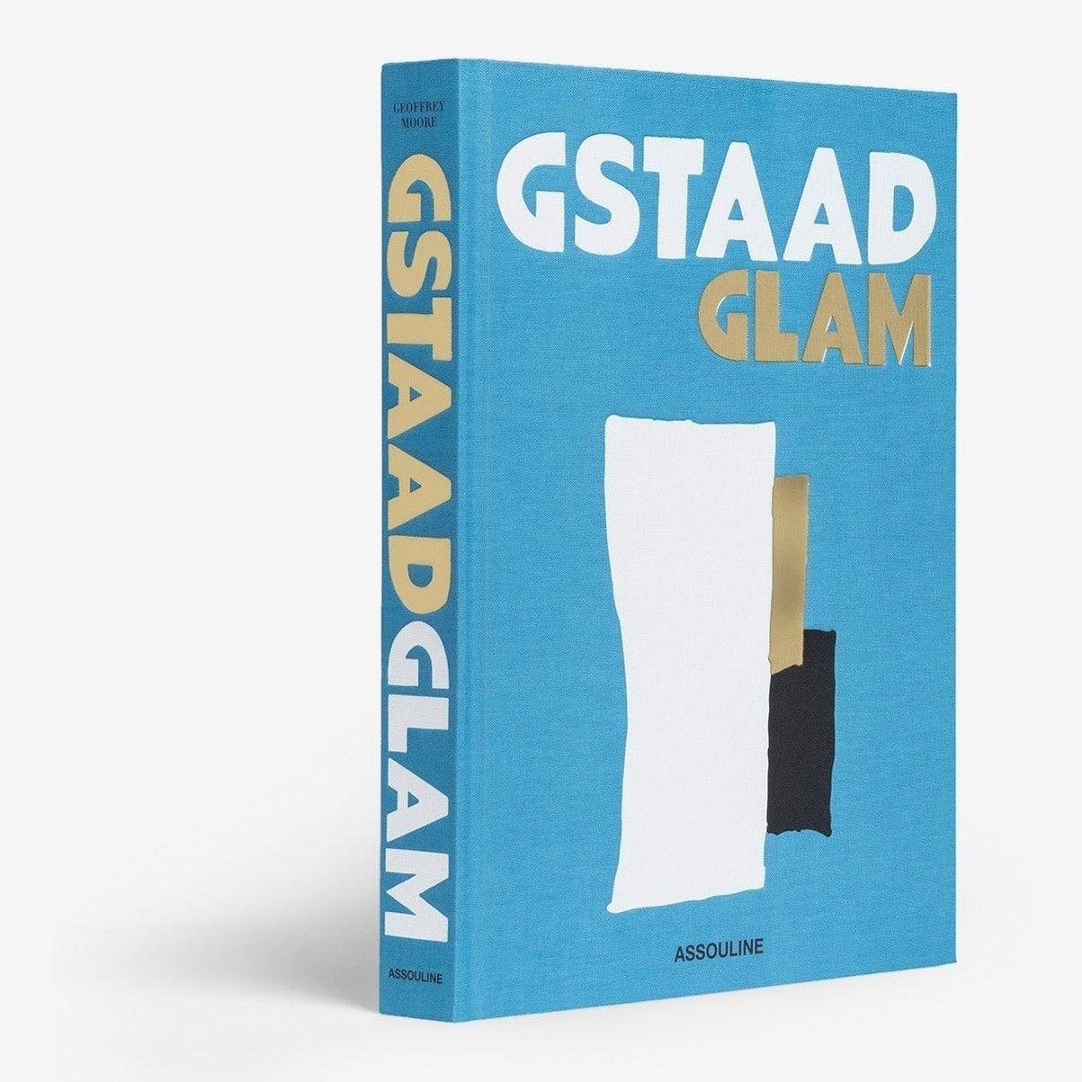 Assouline Gstaad Glam decor book featuring luxurious Gstaad-inspired interior design and stylish decor ideas.