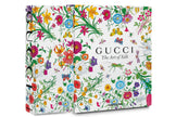 Assouline Gucci The Art of Silk decor book featuring elegant silk patterns and design details on the cover.