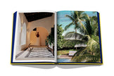 Assouline Hotel Esencia decor book featuring luxurious hotel interior images and design inspiration from Assouline.