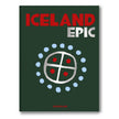 Assouline Iceland Epic decor book featuring stunning images of Iceland's landscapes and natural beauty.