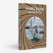 Assouline James Bond Destinations decor book showing elegant cover with images of iconic locations from the James Bond series