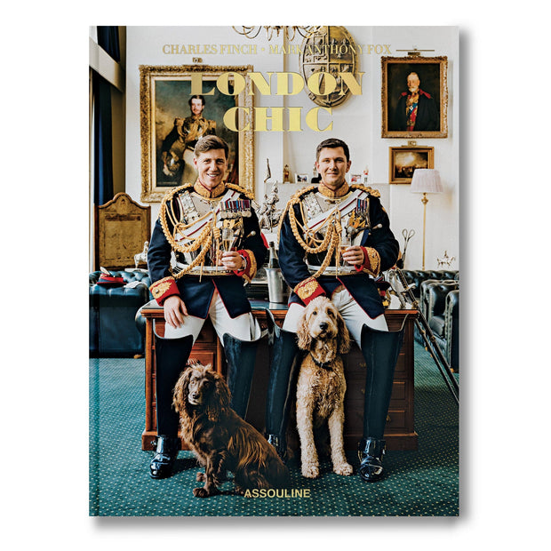 Assouline London Chic decor book featuring stylish images and design inspiration related to London's iconic style.