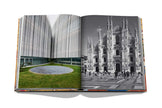 Assouline Milan Chic decor book featuring stylish images of Milan's interior and design scenes.