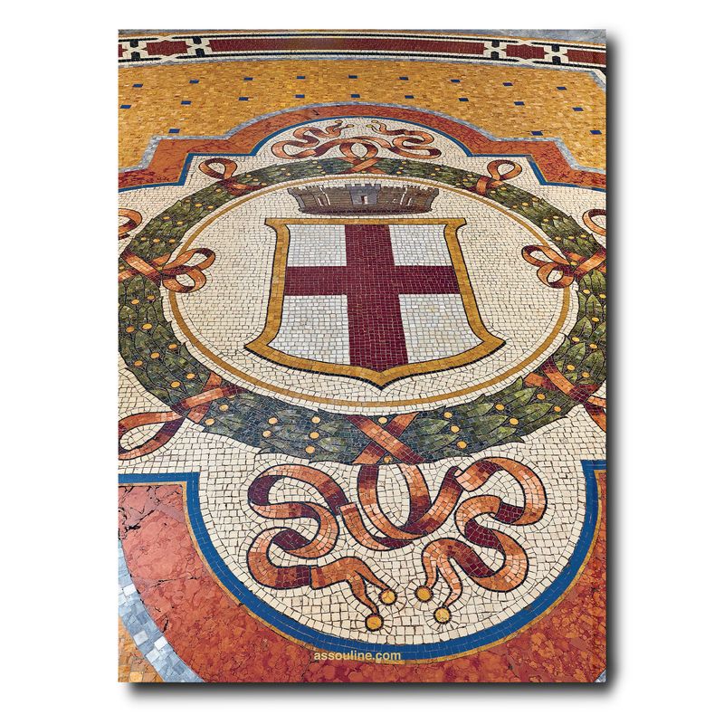 Assouline Milan Chic decor book featuring stylish images of Milan's interior design and fashionable decor scenes.