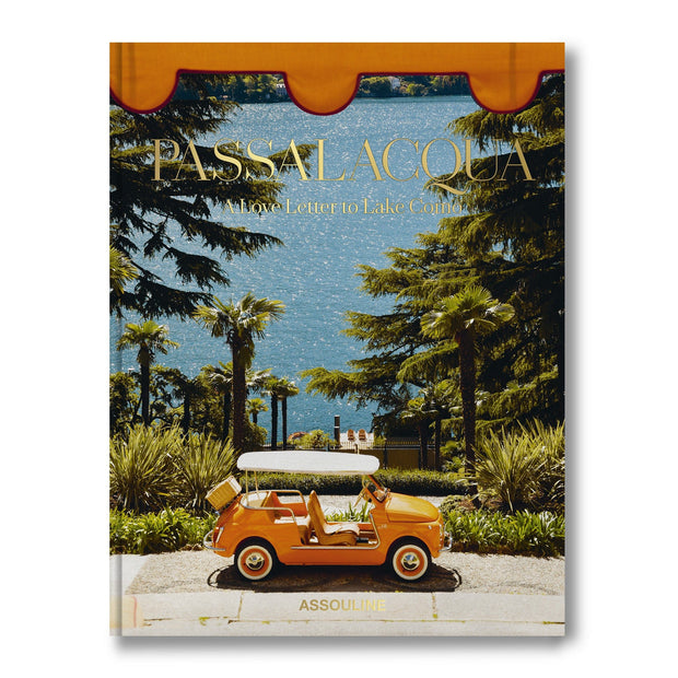 Assouline Passalacqua decor book featuring luxurious interior design and architectural photography on the cover.