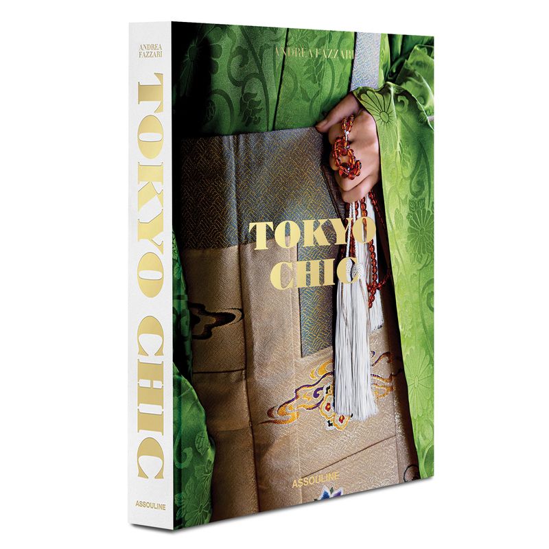 Assouline Tokyo Chic decor book featuring stylish interior design and architecture inspired by Tokyo's modern aesthetic.