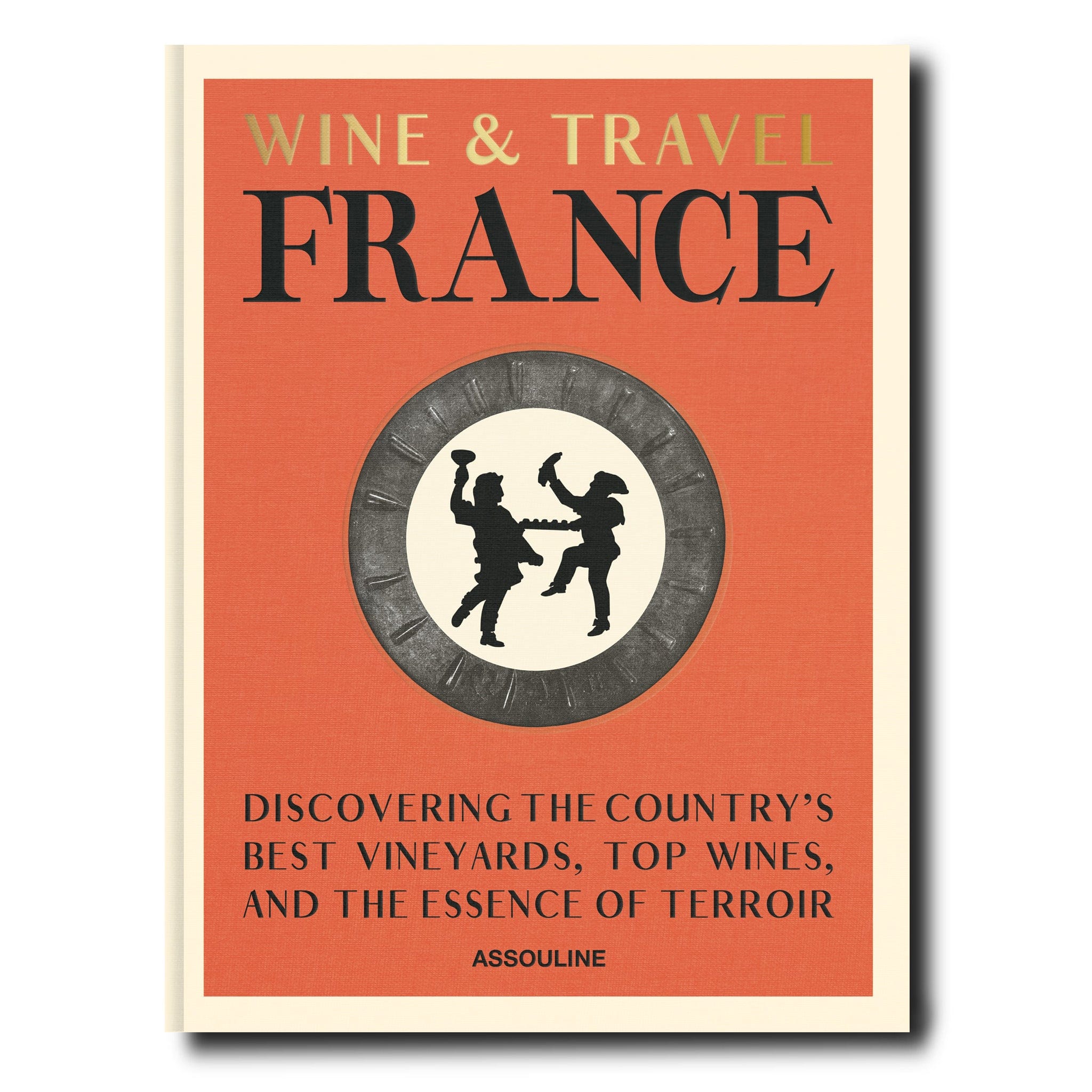 Assouline Wine & Travel France decor book featuring elegant cover design and travel-inspired imagery by Assouline.
