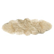 Double Longwool Sheepskin by Auskin in bisque color, showcasing soft, plush sheepskin with long wool fibers on a clean background.