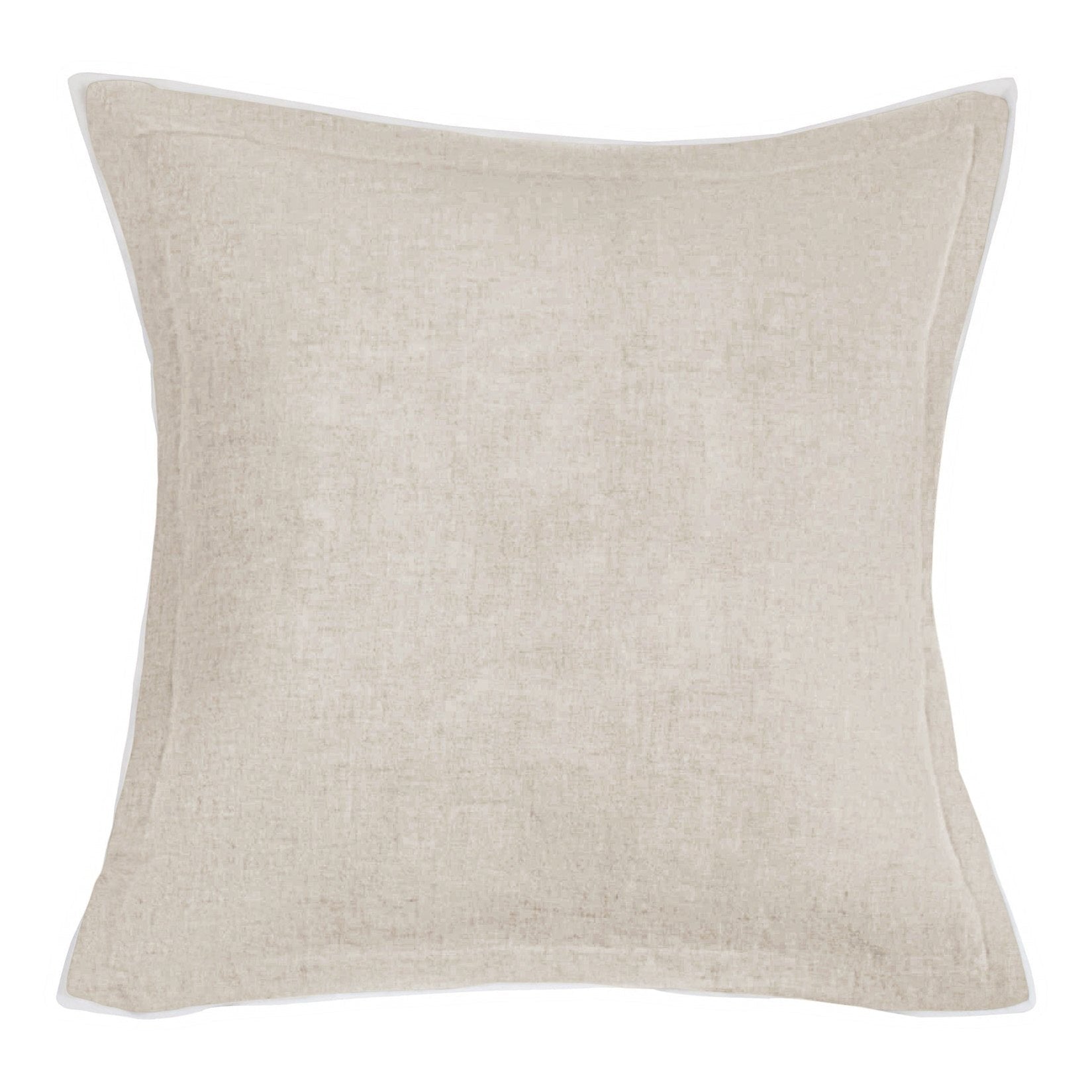 Soft Persian green Avasa Nolan Euro Sham with plush fabric and decorative quilting, designed for elegant bedroom decor.