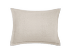 Blue Avasa Nolan King Sham featuring a soft, textured fabric with subtle geometric patterns for a stylish bedroom accent.