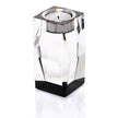 Short clear AVF Home candleholder votive with a simple design, ideal for holding small candles or tealights.
