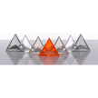 AVF Mini Delta Decor Bowl in bronze, stylish home accent with a modern, geometric design for contemporary decor.