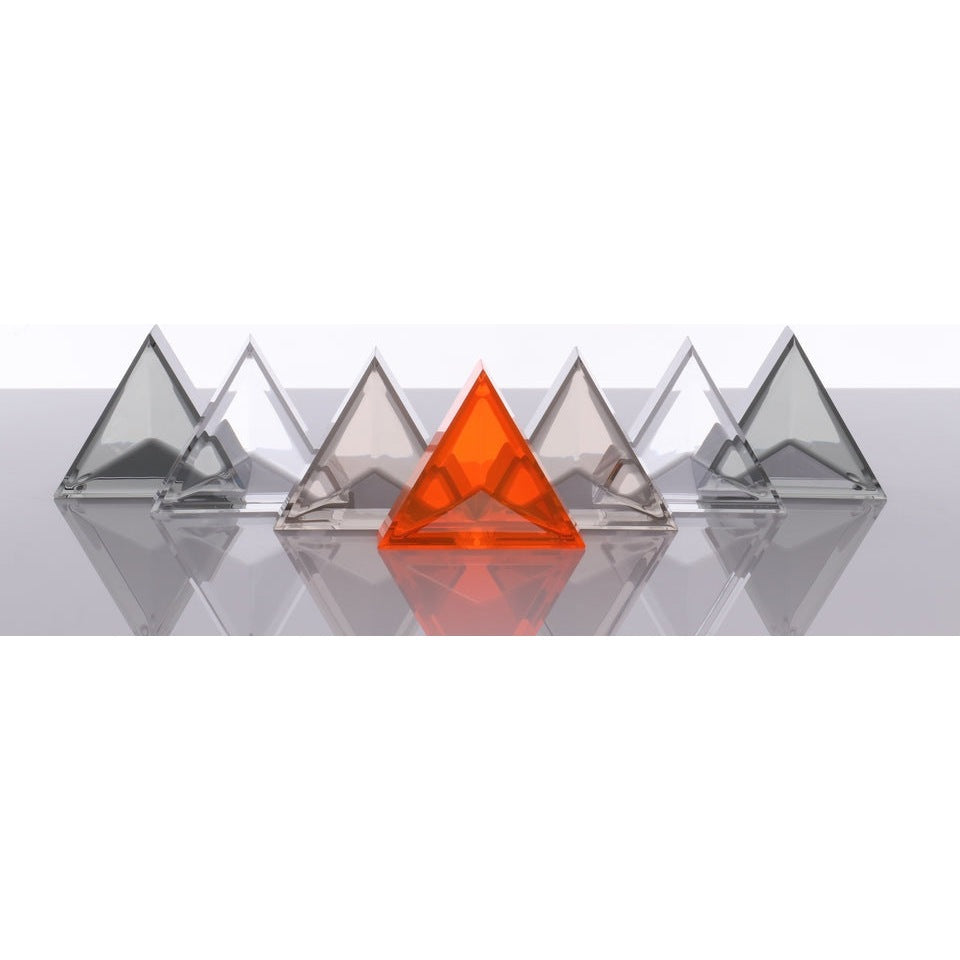 AVF Mini Delta Decor Bowl in bronze, stylish home accent with a modern, geometric design for contemporary decor.