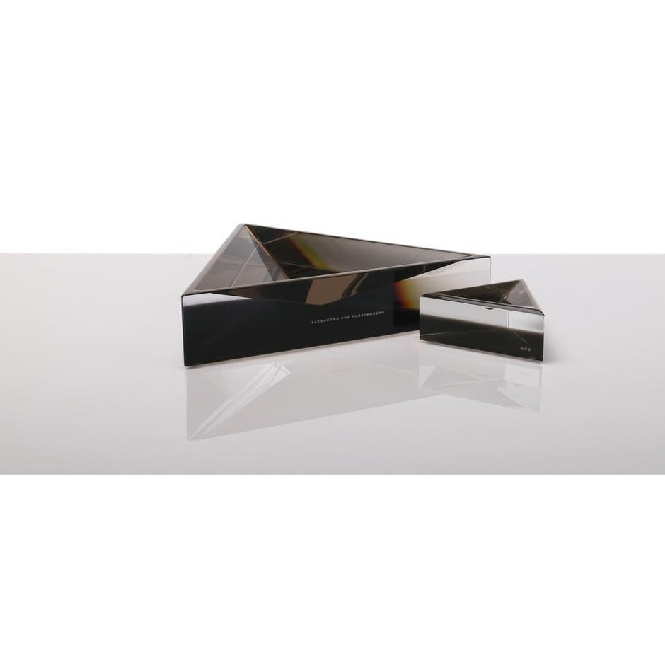 AVF Home Mini Delta Dish decor bowl in bronze with a sleek, modern design for stylish home accents.