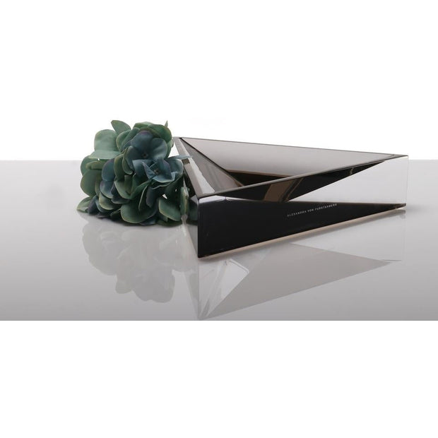 AVF Mini Delta Dish decor bowl in bronze color, stylish AVF Home decorative bowl for display or accent use