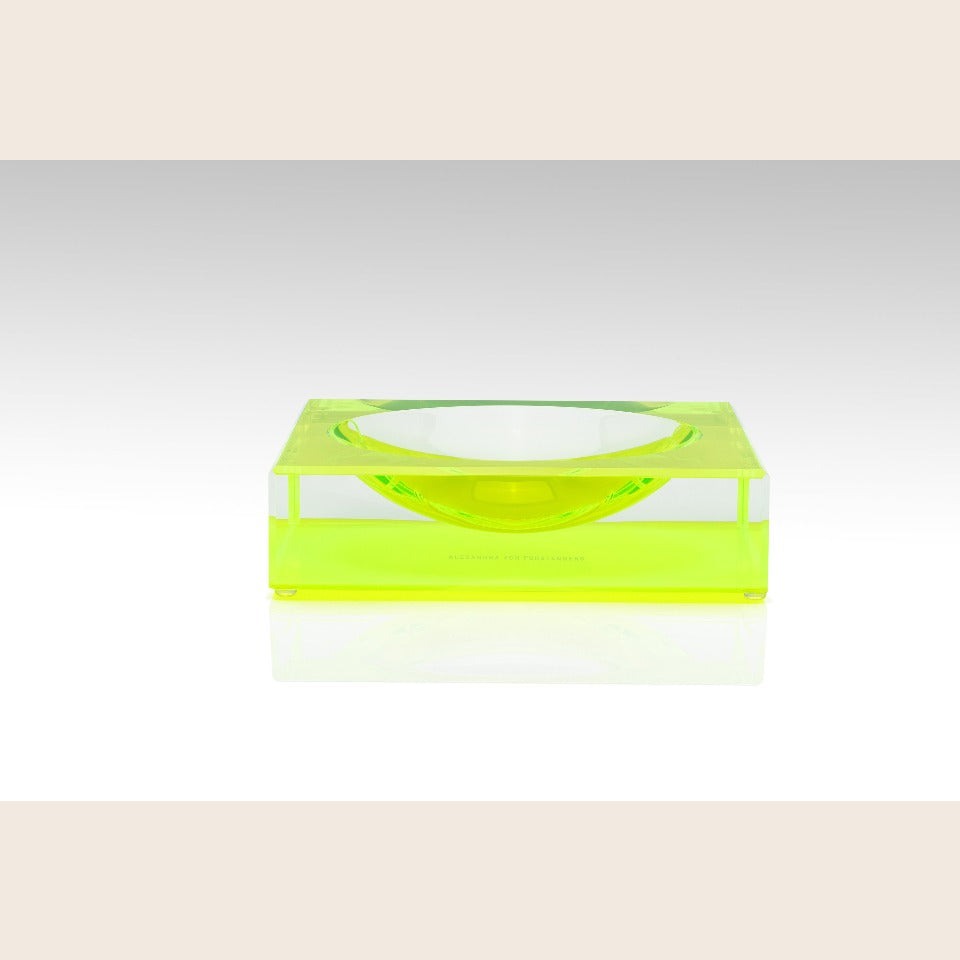 Green AVF Home decor candy bowl with a petite round design, perfect for displaying sweets or small decorative items.