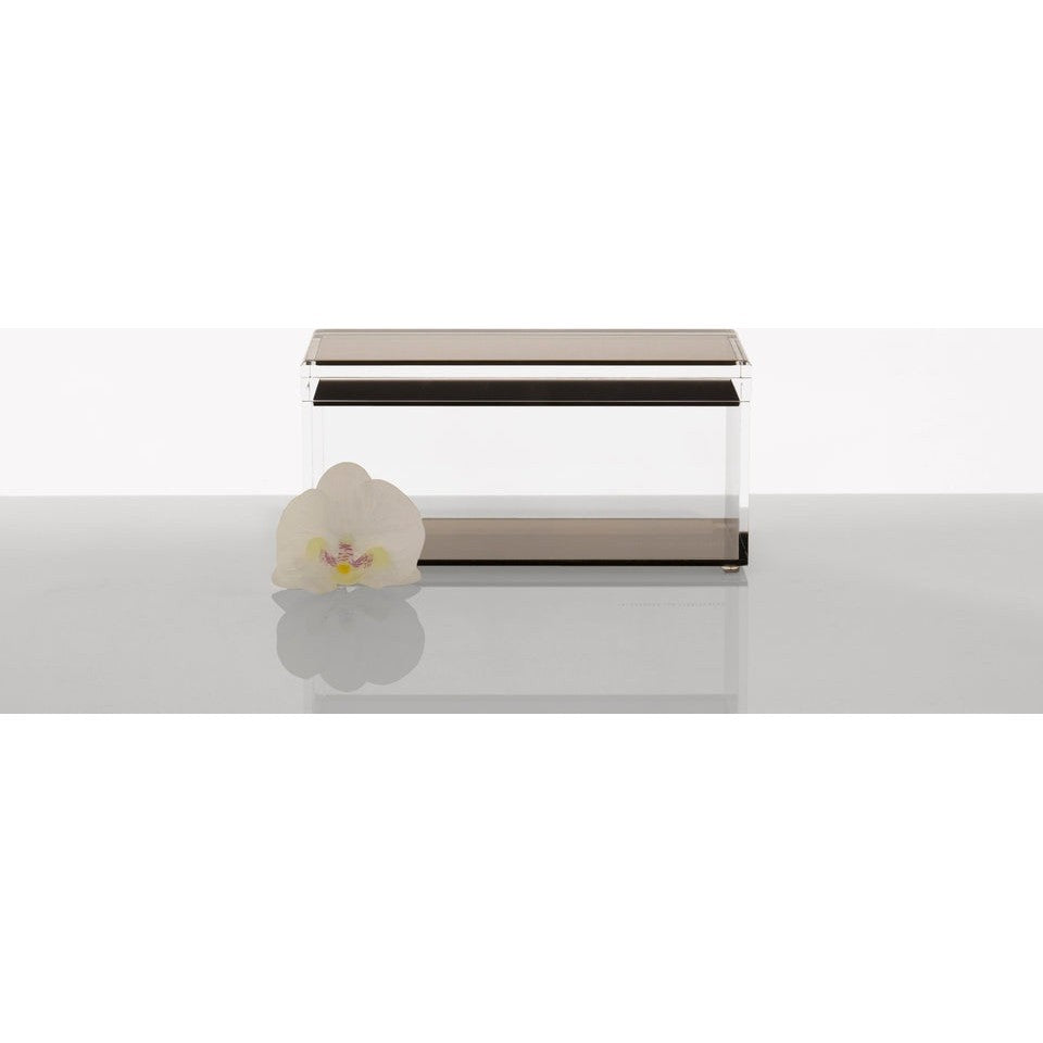 Bronze AVF Home Shorty Treasure Box decor box with intricate design, perfect for storage or decorative display.