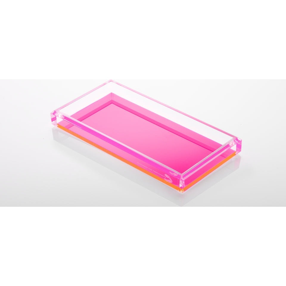 Square clear AVF Home Protective Tray Liner designed to protect surfaces and prevent spills in trays.