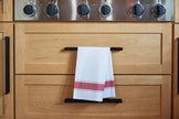 Classic Italian Kitchen Towel - Herringbone Red - Maaribu