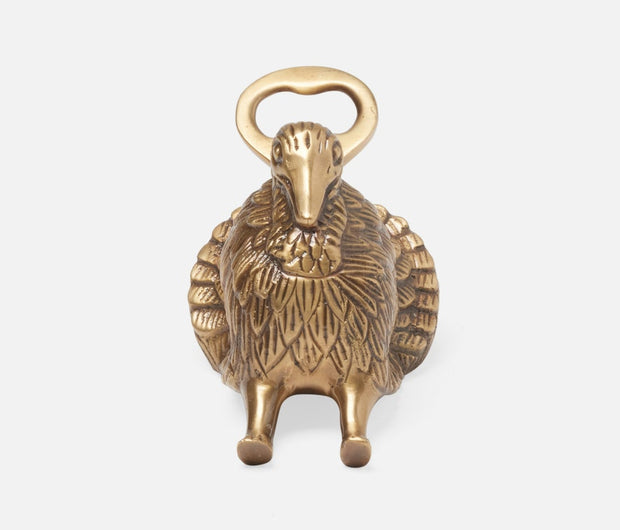 Turkey Brass Bottle Opener