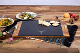 Texas Longhorns Acacia and Slate Serving Tray