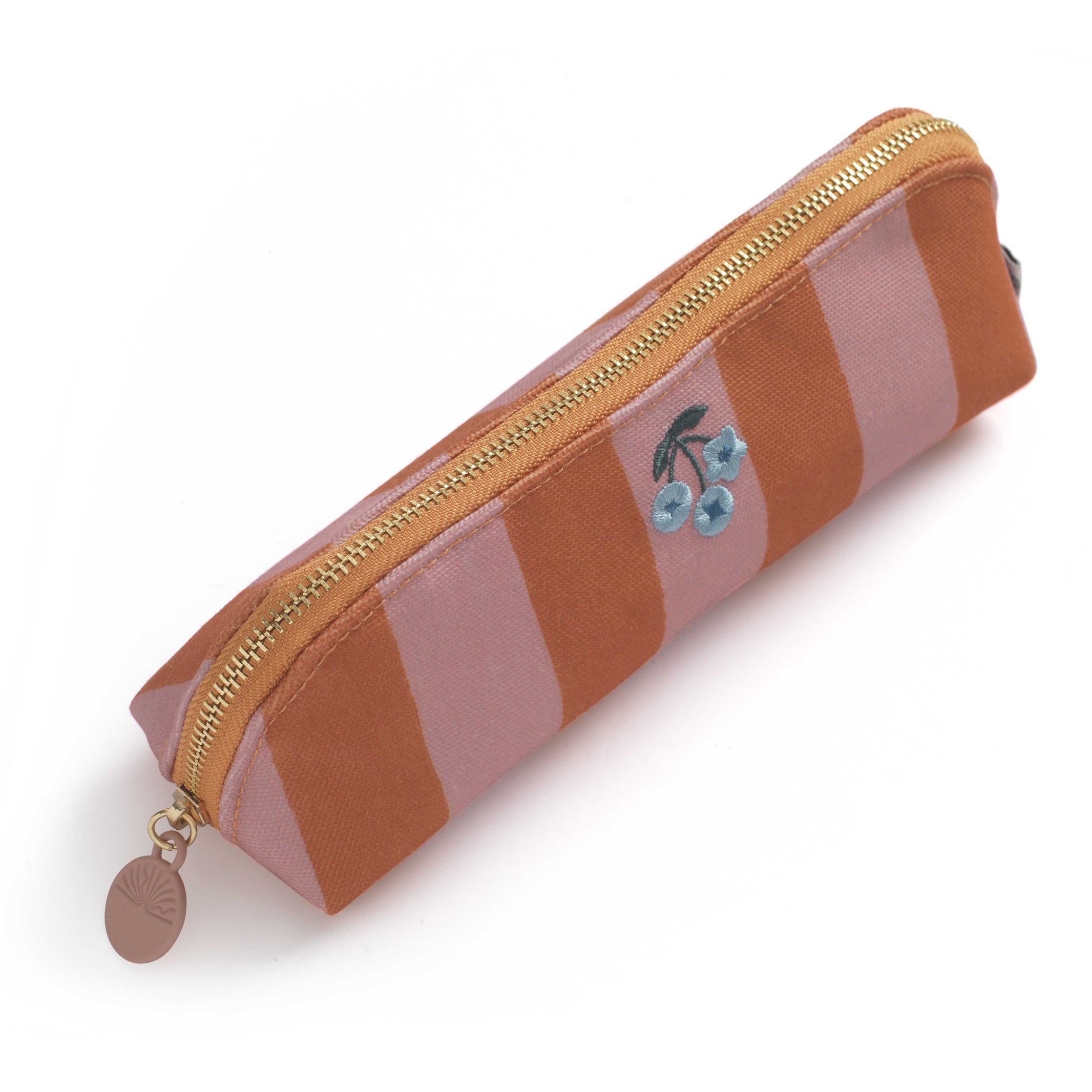 Pen Pouch Orange/ Pink