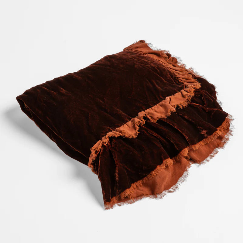 Bella Notte Loulah Baby Blanket in soft, cozy fabric, featuring a warm autumn color for comfort and style.