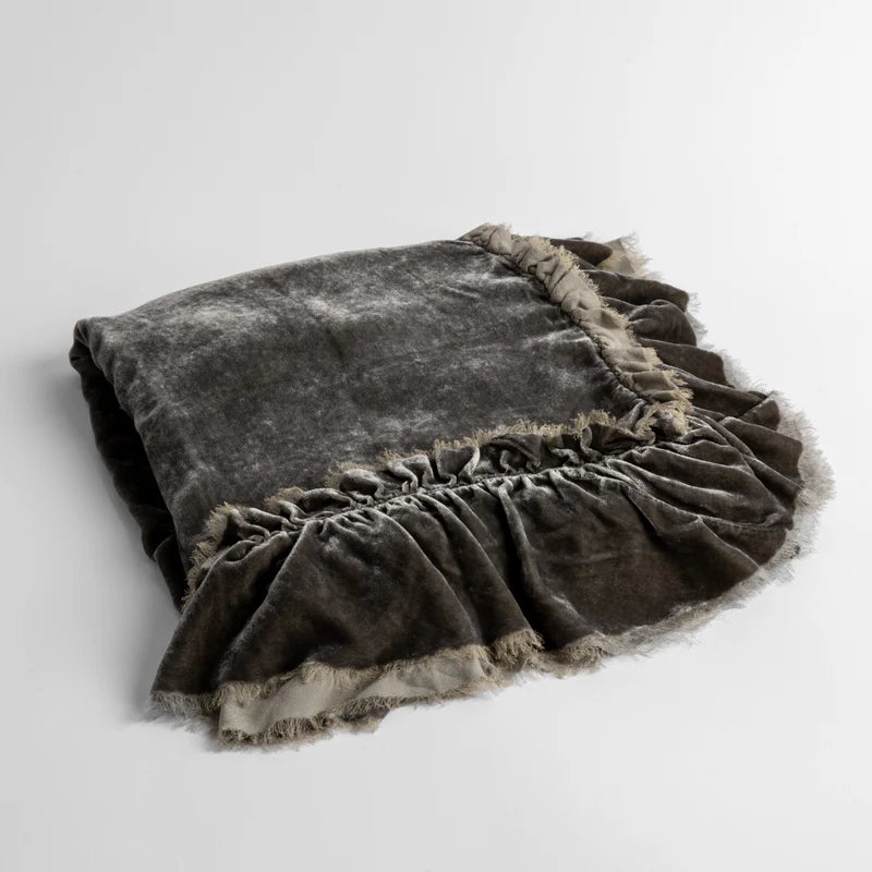 Bella Notte Loulah Baby Blanket in soft autumn colors, plush fabric, and cozy design for infants.