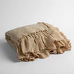 Bella Notte Linen Whisper baby blanket in Tahoe Blue, soft and lightweight linen for infants.