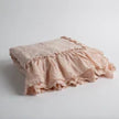 Bella Notte Linen Whisper Baby Blanket in Tahoe Blue, soft and lightweight baby blanket with luxurious linen fabric.