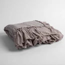 Bella Notte Linen Whisper Baby Blanket in Tahoe Blue, soft and cozy for infants with a luxurious linen texture.