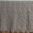 Bella Notte Allora Bed Skirt in Cenote Cal, Eastern King size, with soft, flowing fabric and elegant drape for a luxurious bedroom look.