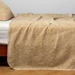 Bella Notte Georgia bedspread in autumn colors, king size with intricate embroidery and soft, luxurious fabric.