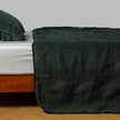 White Bella Notte Ines Bedspread spread evenly on a king-sized bed, showcasing soft luxurious fabric and elegant design.