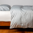Bella Notte Bria duvet cover in elegant fabric, featuring a soft, textured design perfect for a luxurious bedroom look.
