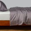 Bella Notte Bria Duvet Cover in Cenote, king size, showcasing soft, luxurious fabric with elegant, subtle design details.