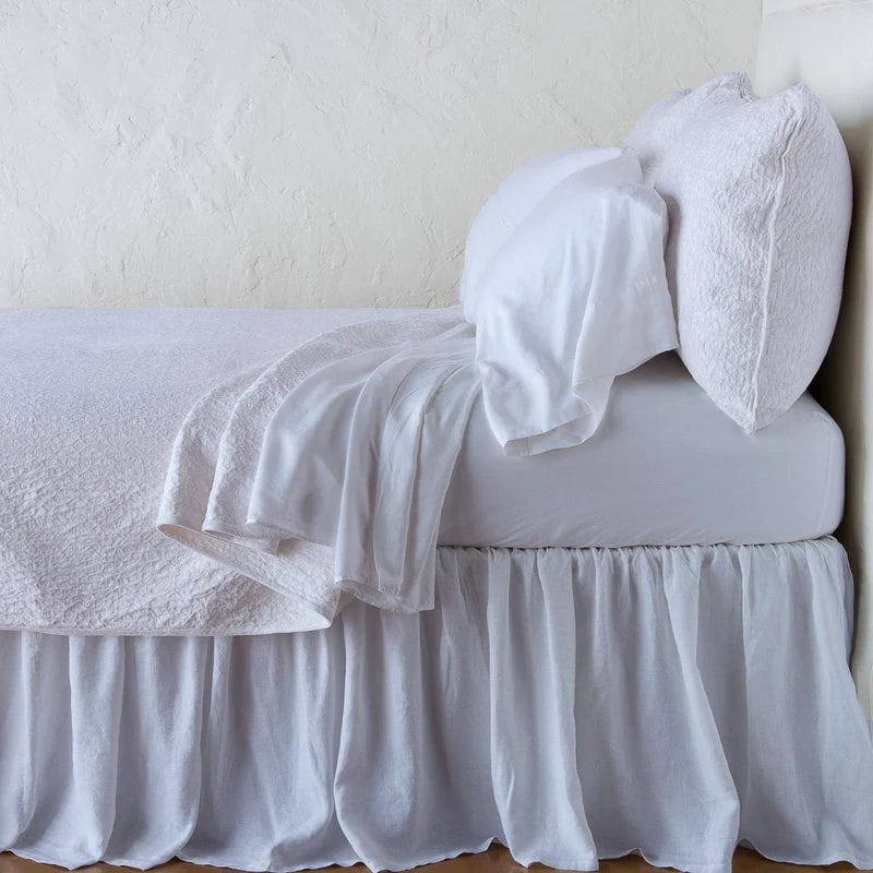 Bella Notte Vienna Coverlet in autumn colors, king size, soft and textured bedding throw for cozy bedroom decor.