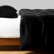 Bella Notte Paloma duvet cover in autumn color, showcasing soft fabric and elegant design for king-sized bedding.