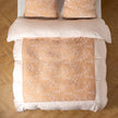 Bella Notte Lynette Luxe Duvet Cover in cloud color, king size, featuring soft fabric and elegant design.