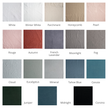 White Bella Notte Mattine guest towel with soft, luxurious fabric, perfect for guest bathrooms and elegant home decor.
