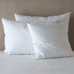 In Stock Bella Notte BN Essential Down Pillow Sham Insert, plush and supportive decorative pillow insert for luxurious bedding.