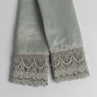 Bella Notte Paloma pillowcase with lace edge, featuring soft fabric and elegant design for a luxurious bedroom decor.