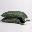 Bella Notte Allora Lace Pillowcase in Cenote King, featuring intricate lace details for elegant bedroom decor