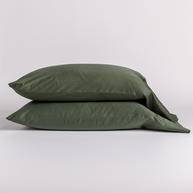 Bella Notte Bria pillowcase in Cenote, featuring soft fabric and elegant design, perfect for king-sized bedding.