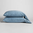 Bella Notte Bria pillowcase in Cenote fabric, soft and luxurious king-size pillow cover with elegant design.