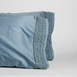 King-sized Bella Notte Bria pillowcase with Novola lace, featuring soft fabric and elegant detailing.