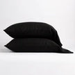 Bella Notte Madera Luxe pillowcase with cuff edge, soft fabric, and elegant design in a cozy cloud color.