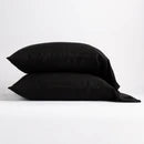 Bella Notte Madera Luxe pillowcase with cuff edge, soft fabric, and elegant design in a cozy cloud color.